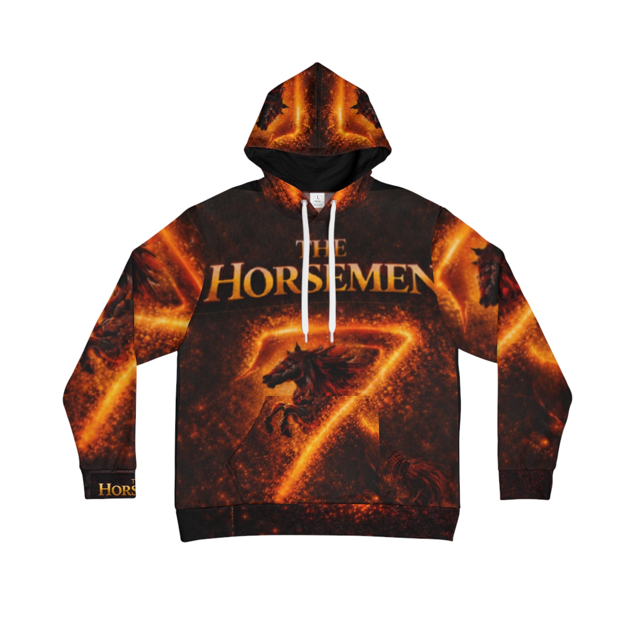 The Horsemen "7": Flaming Horse Hoodie | Limited Edition