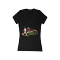 She Moves the Room | Women's V-Neck Tee