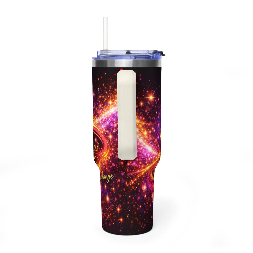 She Moves the Room | 40oz Vacuum Tumbler - Inspirational Afrocentric Travel Mug
