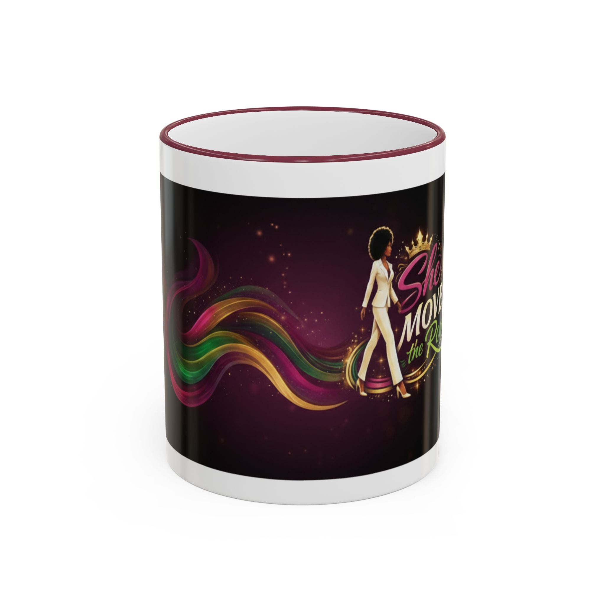 She Moves the Room | Rainbow Flow Accent Rim & Handle