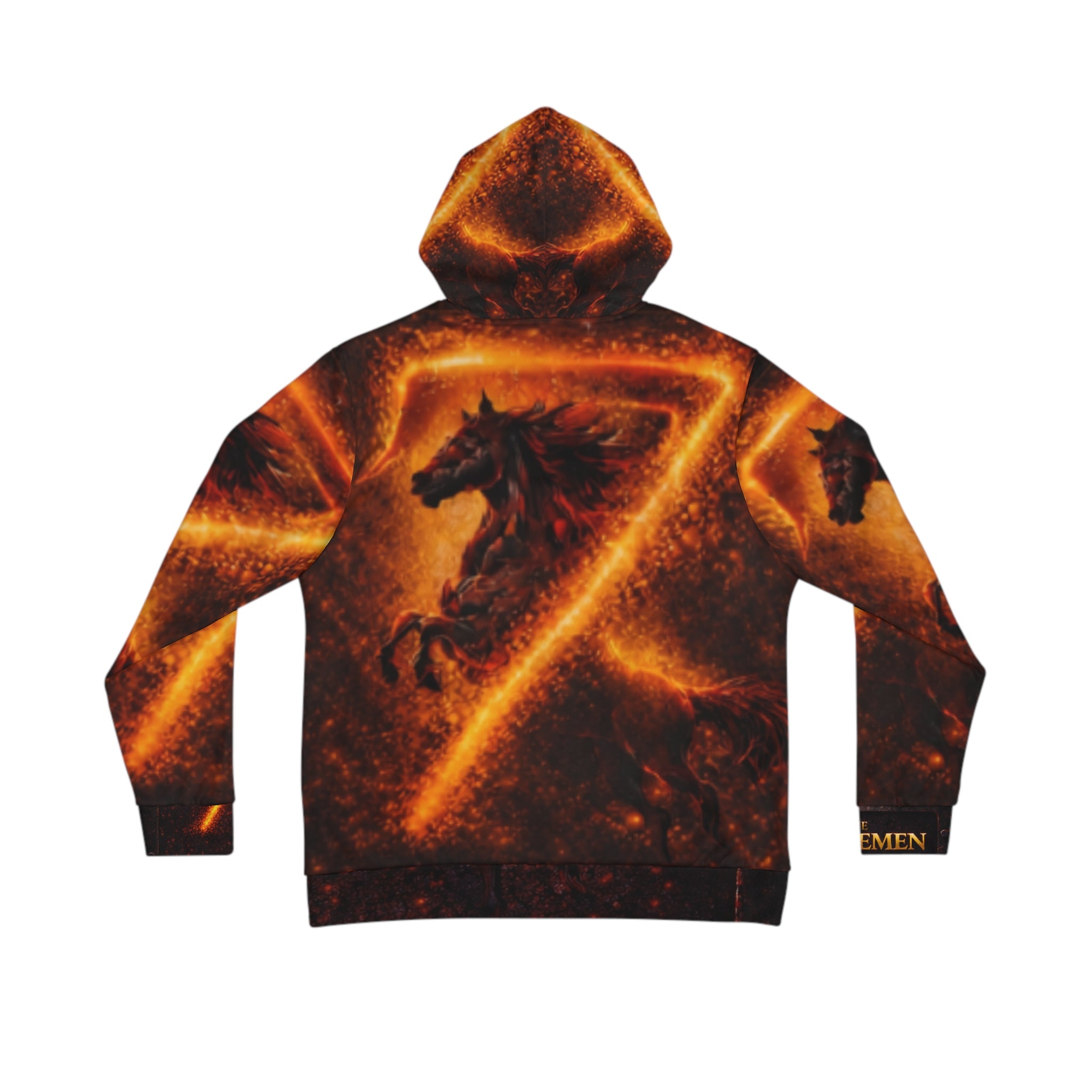 The Horsemen "7": Flaming Horse Hoodie | Limited Edition