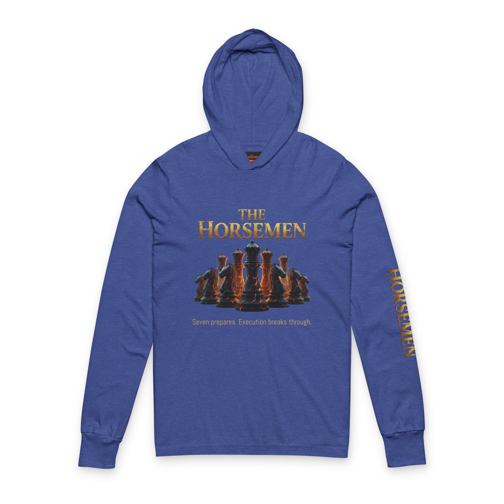 The Horsemen Chess | Hooded long-sleeve (Black)