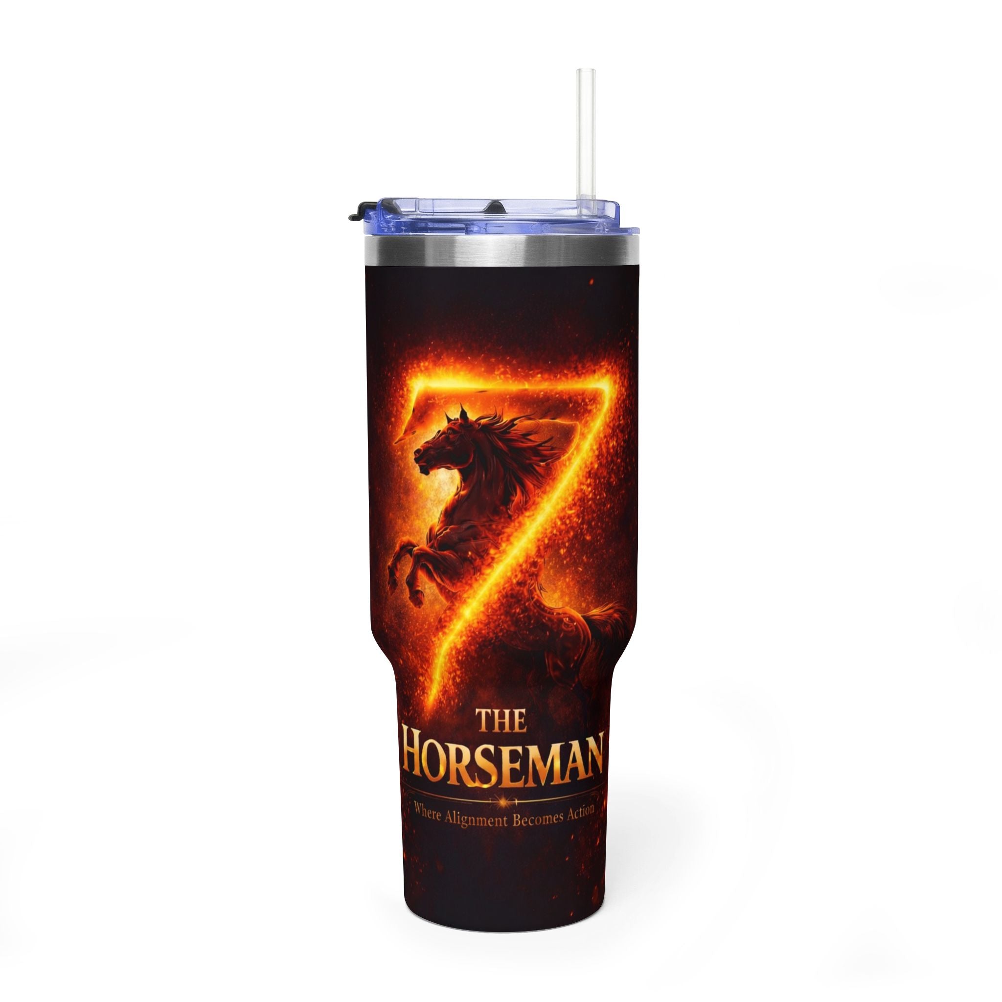 The Horsemen "7" | 40oz Vacuum Insulated ravel Tumbler