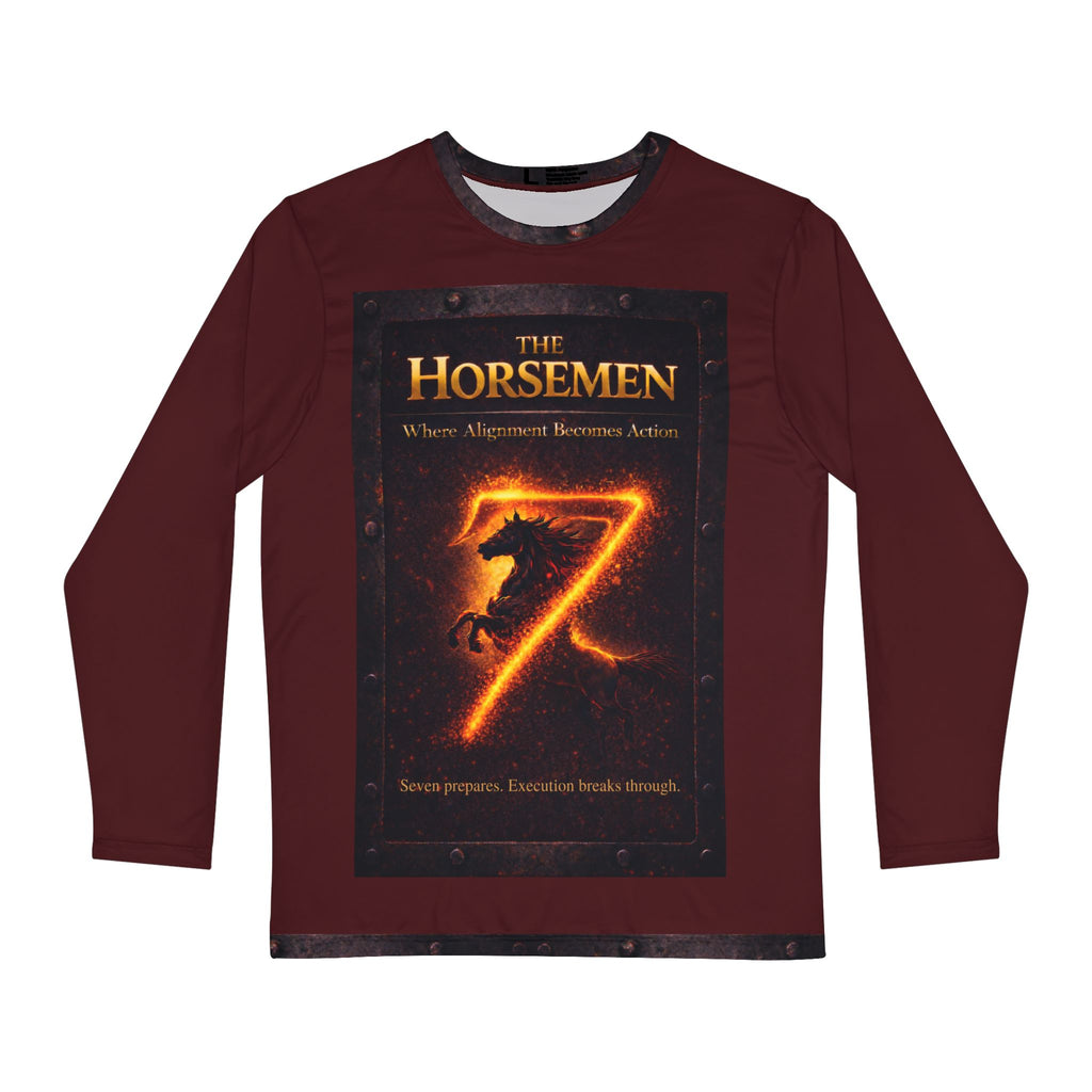 The Horsemen "7" | All-Over-Print volcanic molten rock top