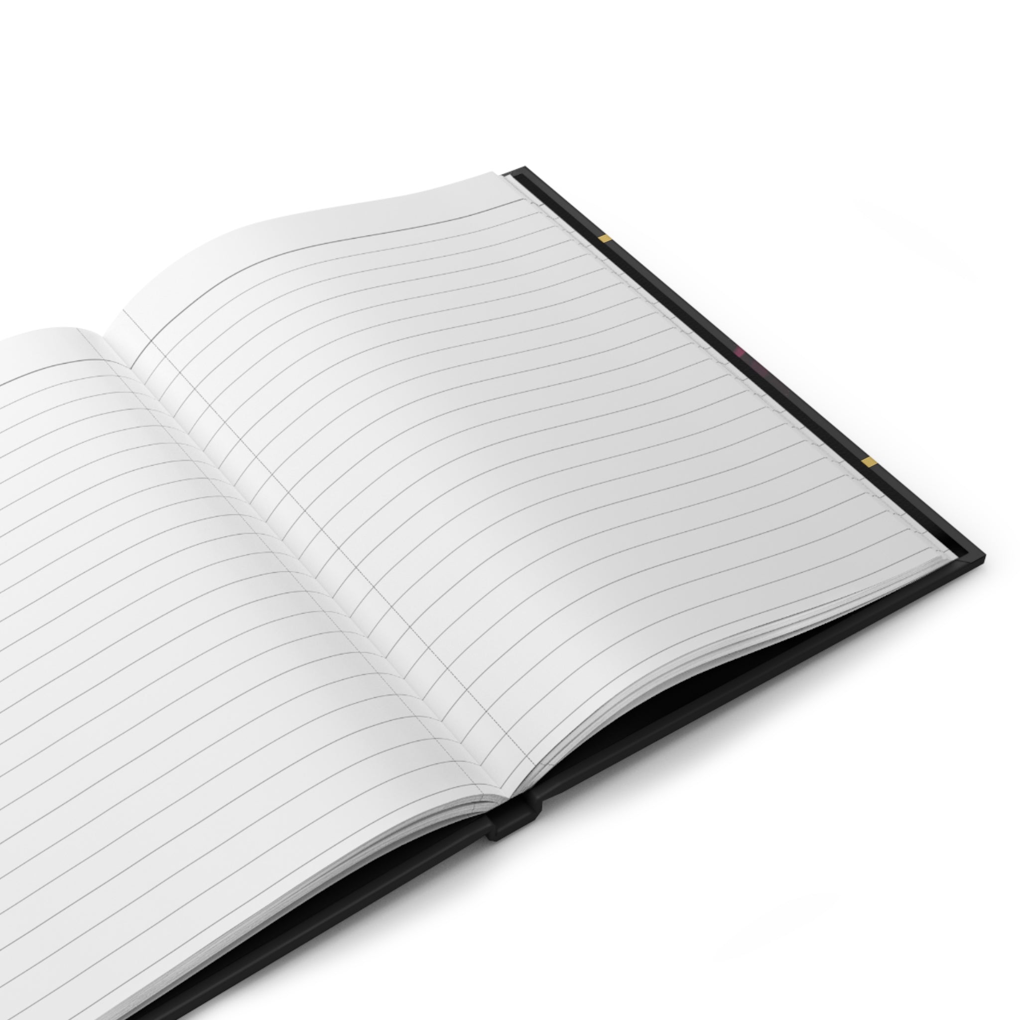 She Moves the Room Hardcover Journal — Empowering Afrocentric Dance-Inspired Notebook