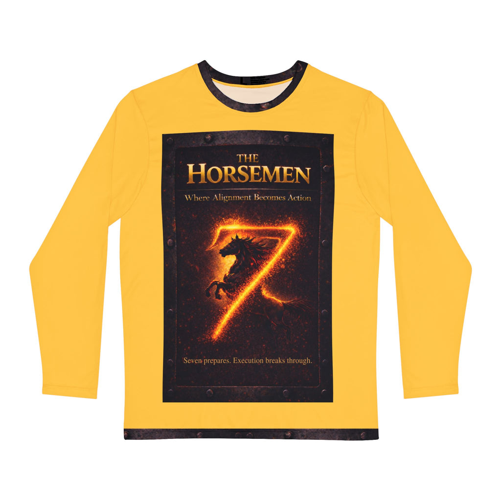 The Horsemen "7" | All-Over-Print volcanic molten rock top