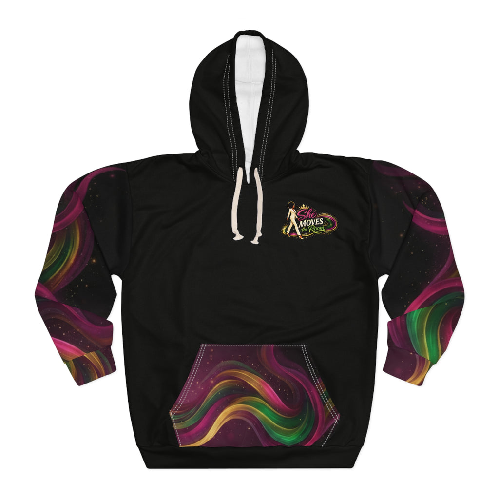 She Moves the Room  |  Power Graphic Pullover Hoodie