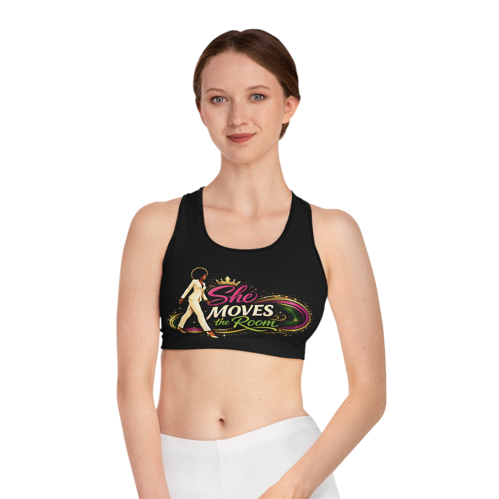 She Moves the Room | Sports Bra