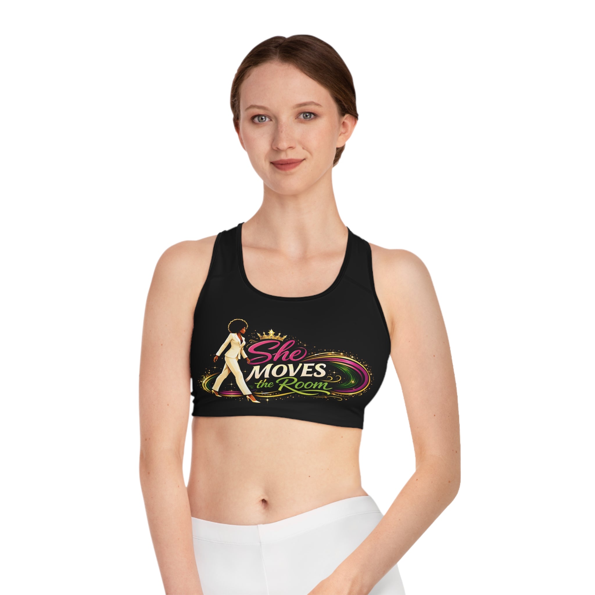 She Moves the Room | Sports Bra