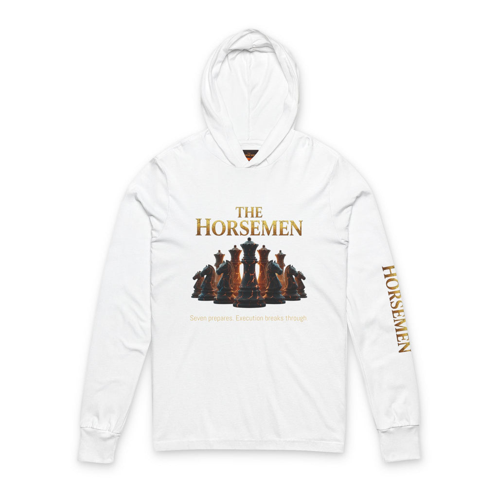 The Horsemen Chess | Hooded long-sleeve (Black)