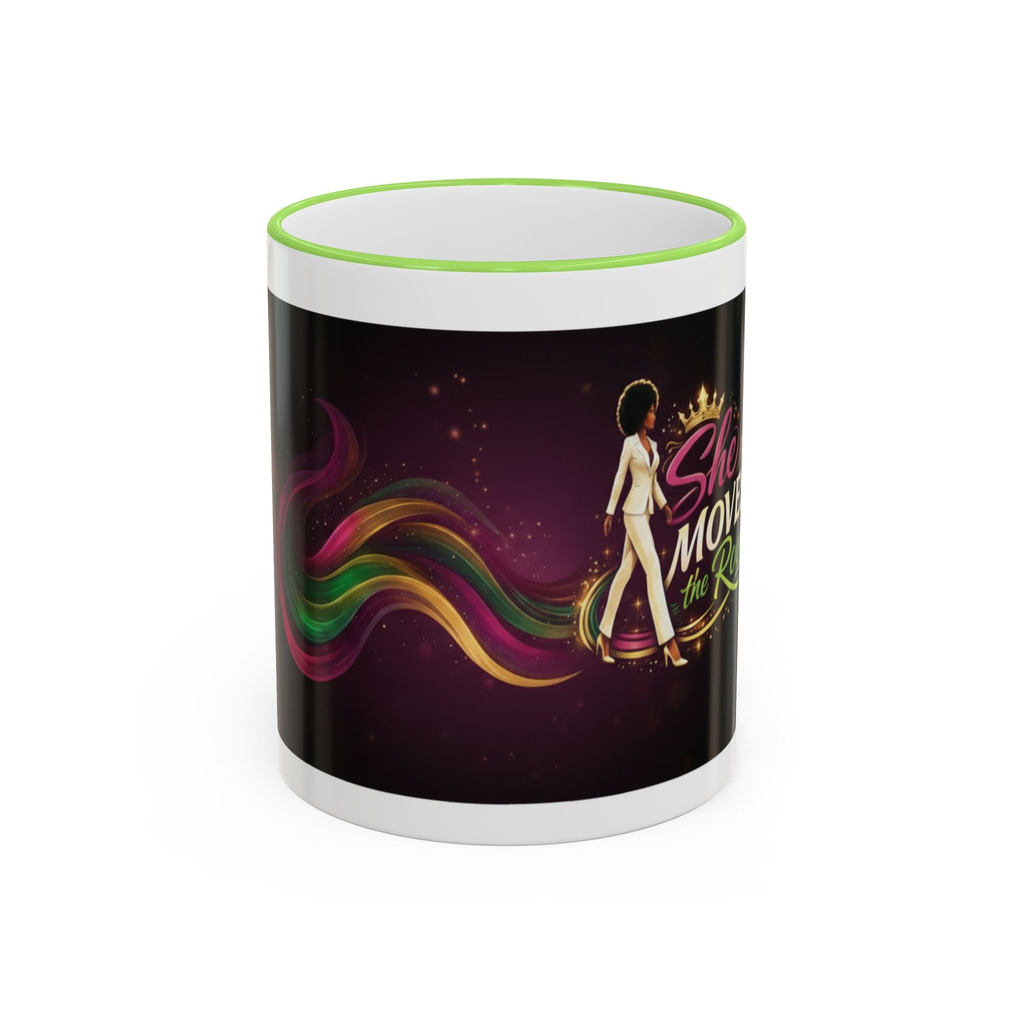 She Moves the Room | Rainbow Flow Accent Rim & Handle