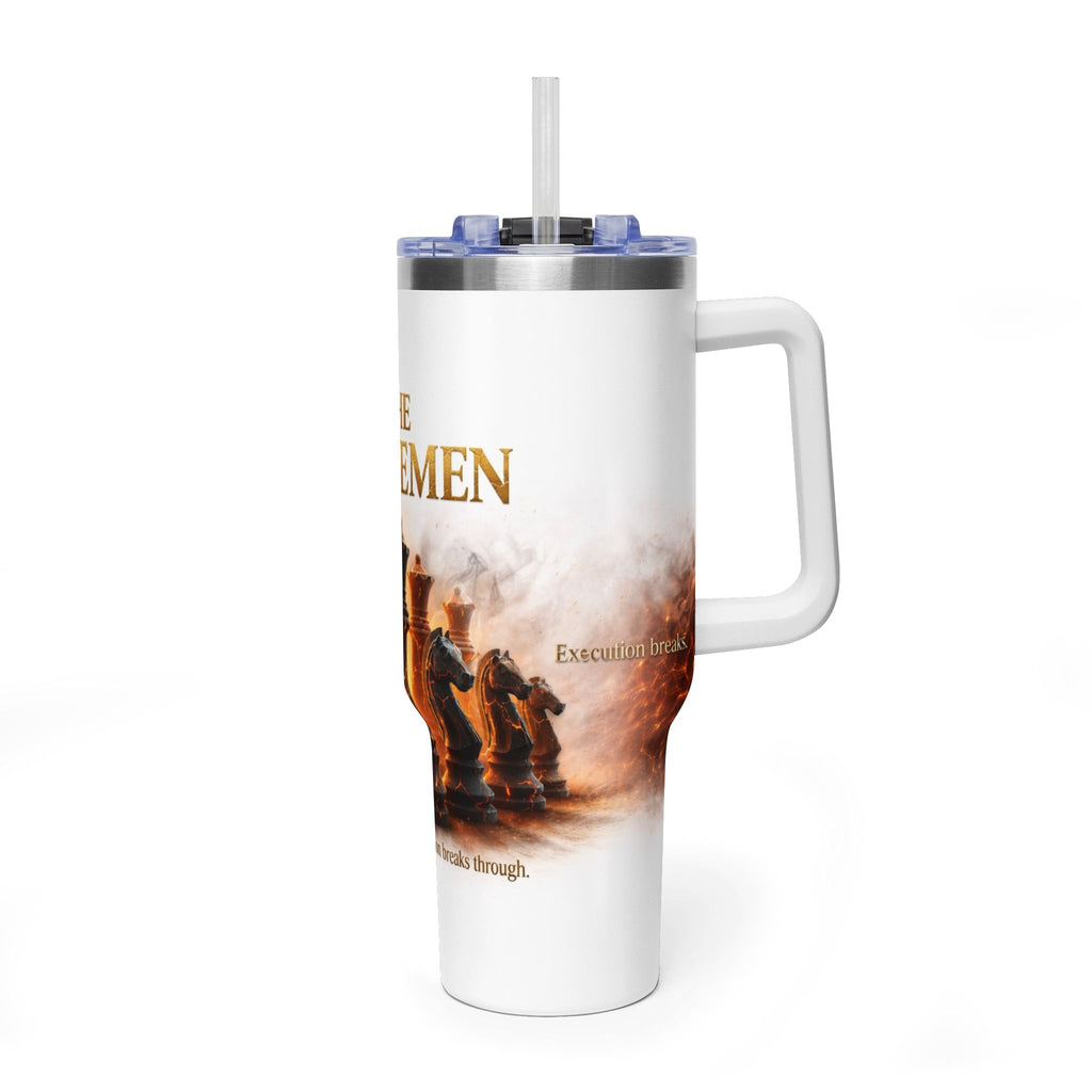 The Horsemen Chess | 40oz Vacuum Insulated ravel Tumbler (White)