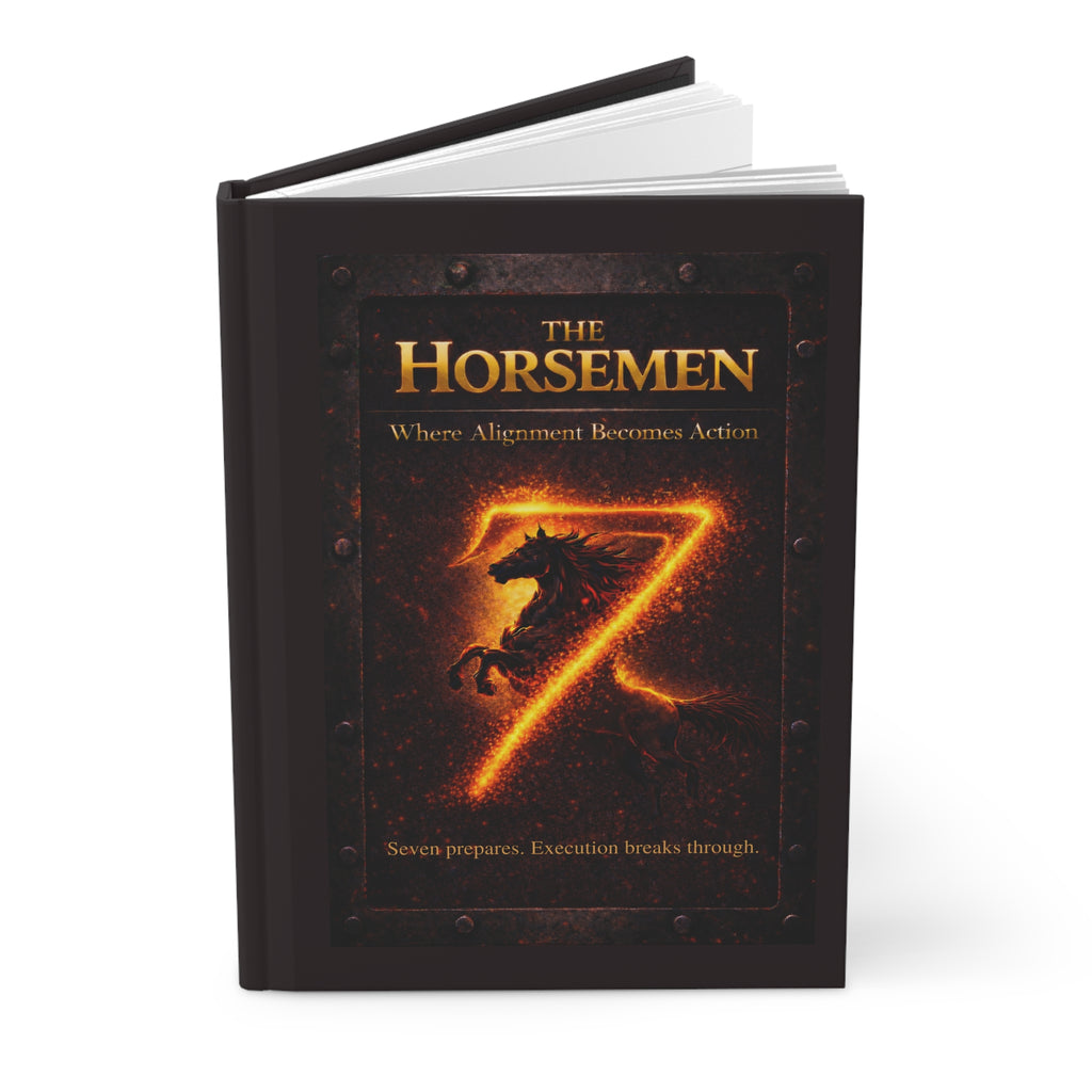 The Horsemen fiery 7 hardcover journal | Matte Hardcover Journal