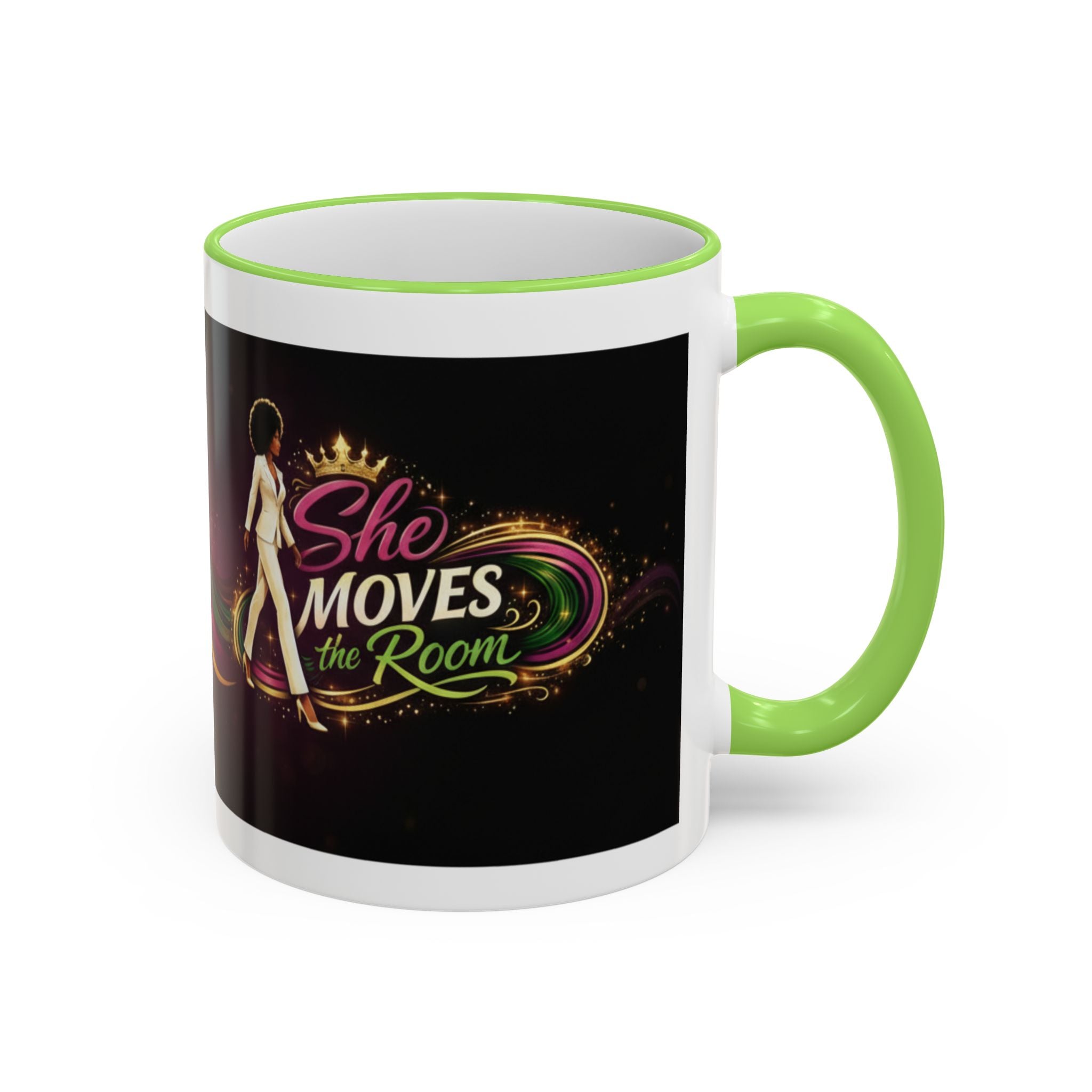 She Moves the Room | Rainbow Flow Accent Rim & Handle