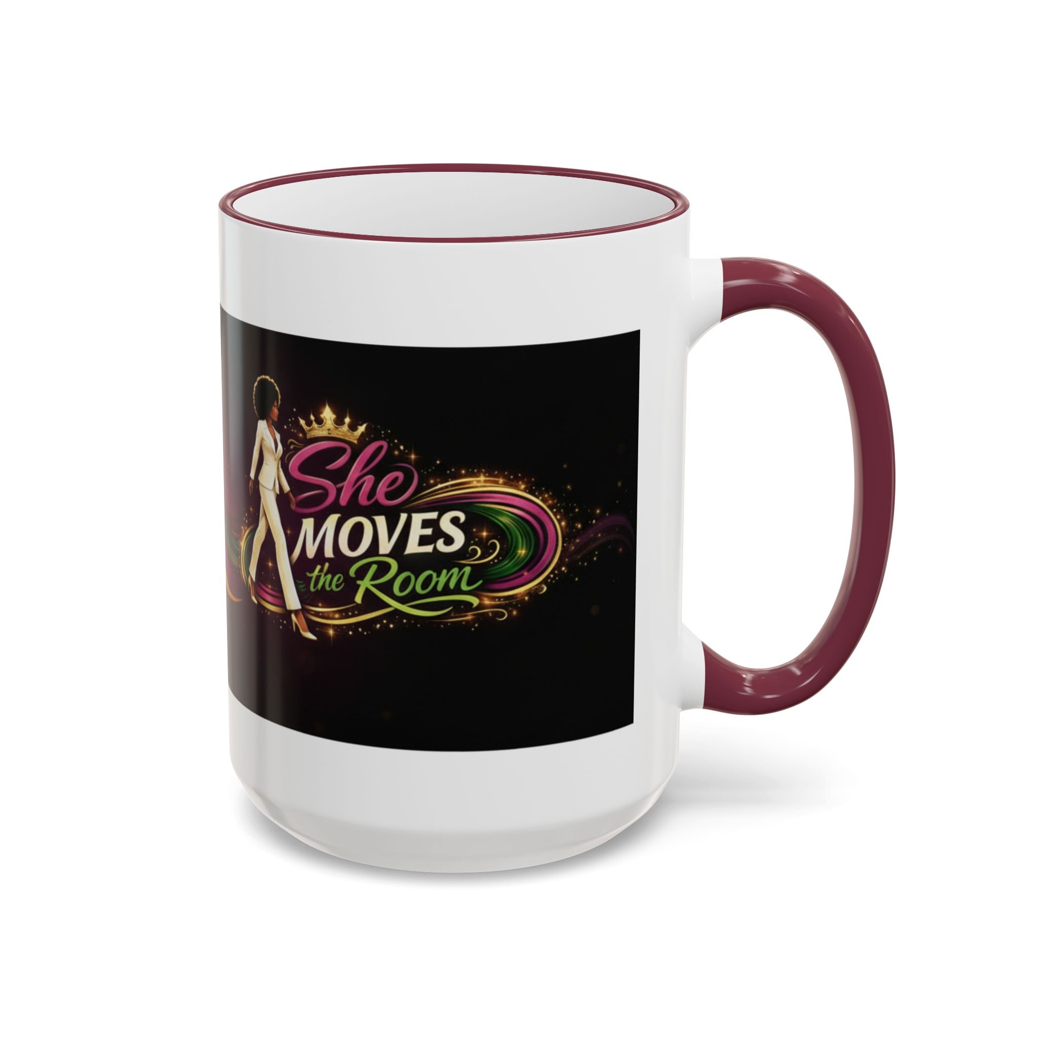 She Moves the Room | Rainbow Flow Accent Rim & Handle