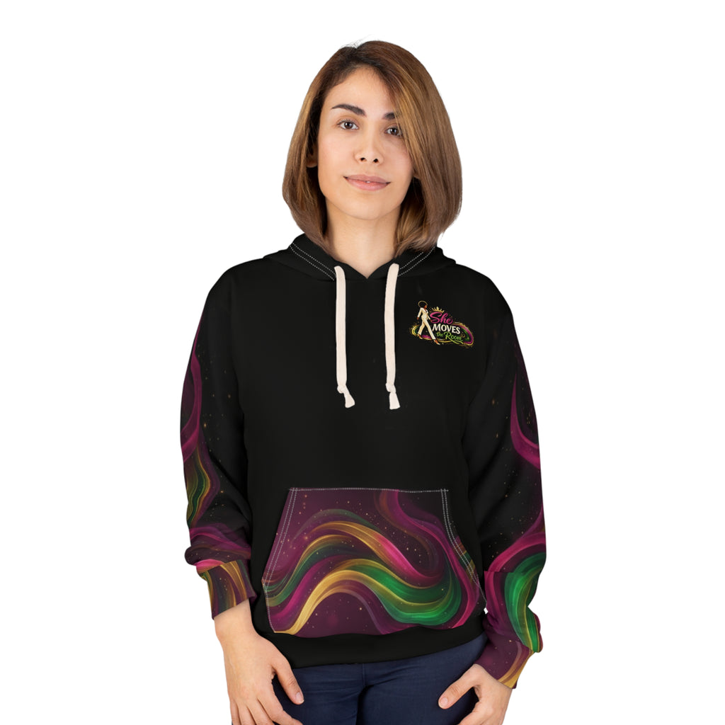 She Moves the Room  |  Power Graphic Pullover Hoodie